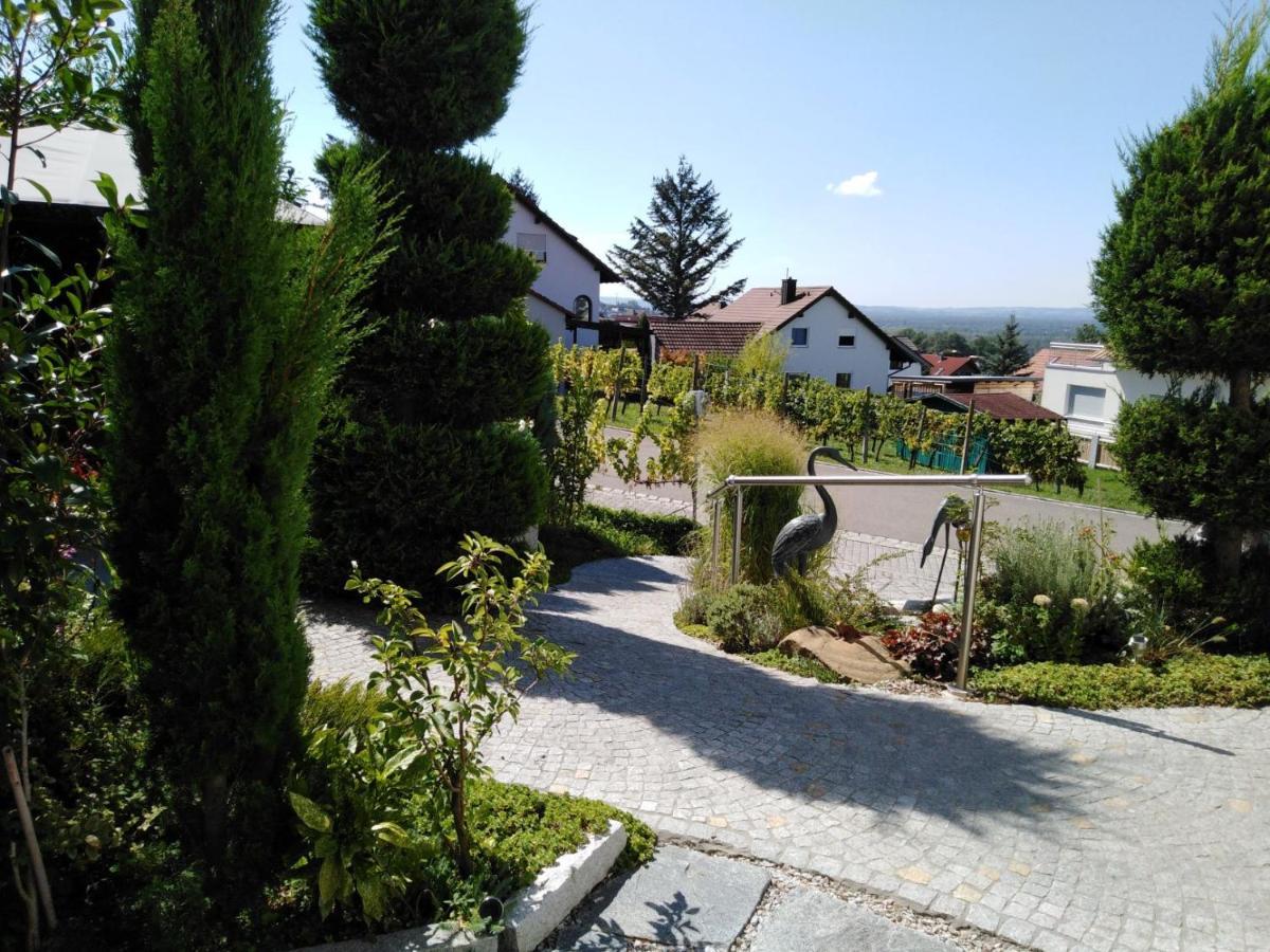 Ferienwohnung Wisser- Fernblick Bad Bellingen Exterior foto